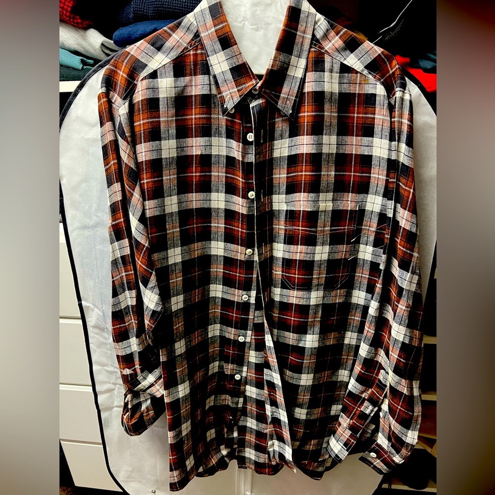 Billy Reid Button Down - Linen